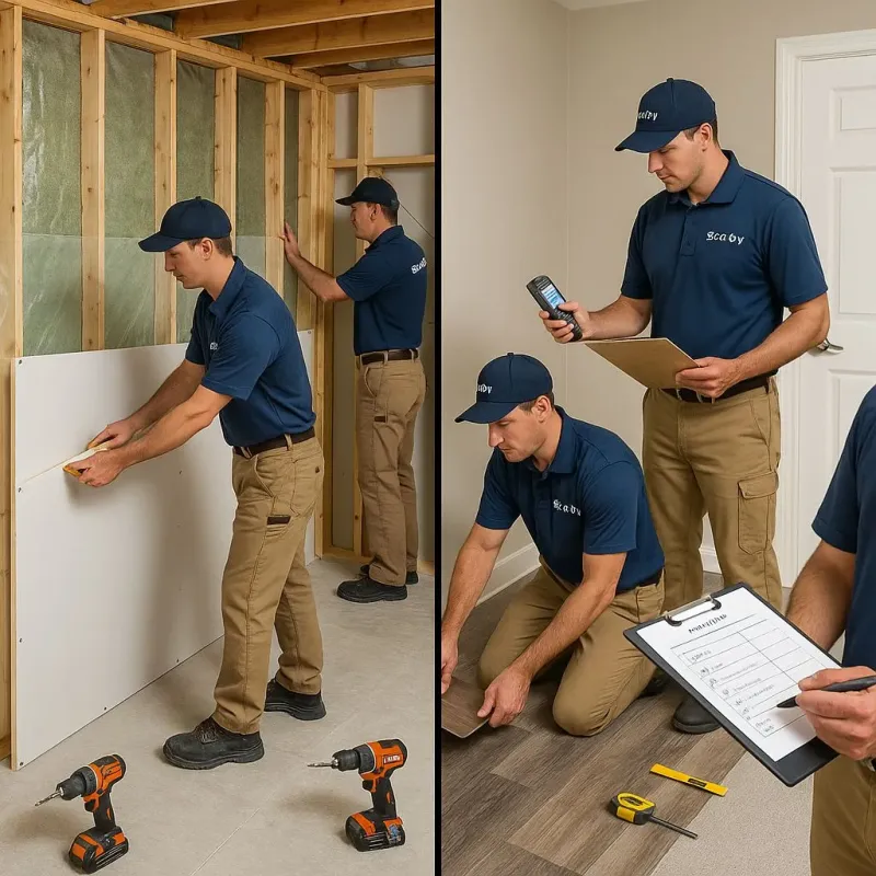 Repairs and Reconstruction process in Sussex, VA